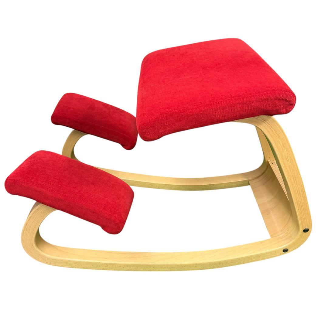 極美品 VARIER バリエール Stokke バランスチェア レッド - 矯正用品