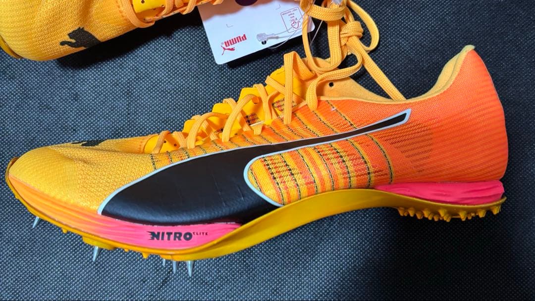 25.5cm プーマ エヴォスピード 400ニトロ 2 短距 離用陸上スパイク