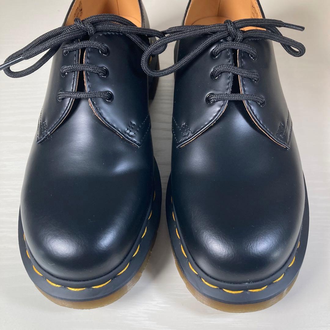 極美品 ドクターマーチン ローカットブーツ 3ホール 10085 UK6 本革