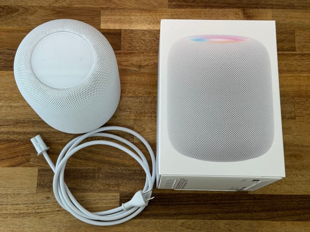 Apple Pod 第2世代 MQJ83J ホワイト ホームポッド Apple MQJ83J/A HomePod(第二世代) ホワイト|エディオン公式通販