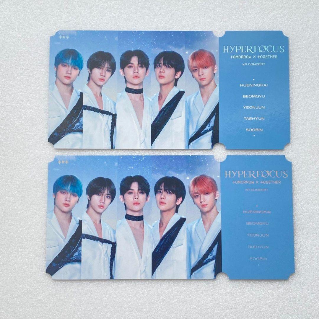 TXT ヨンジュン VR 入場特典 6点セット トレカ チケット ポスター