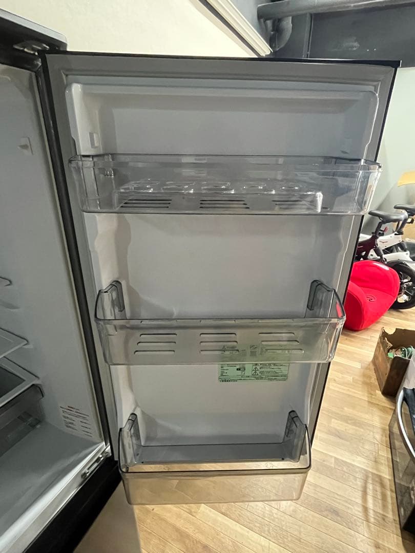 引取り限定】三菱電機 168L冷凍冷蔵庫 MP-P17G グレー2021年製 - メルカリ
