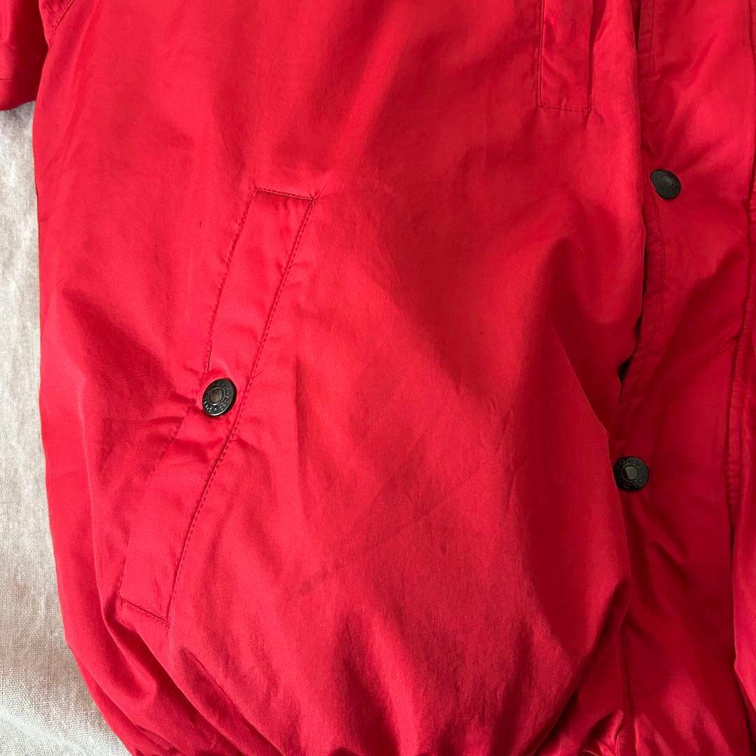 h*k様 90s polo sport ポロスポーツ 赤 レッド ダウンジャケッ - メルカリ