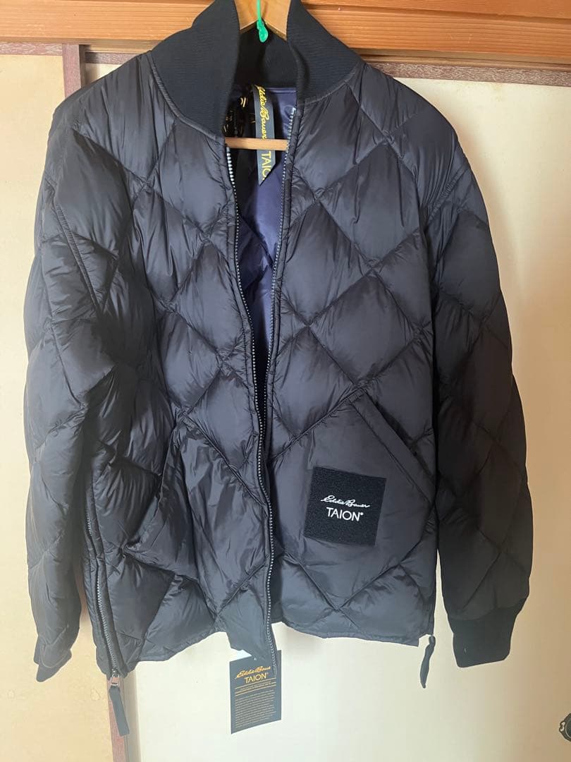 TAION×Eddie Bauer スカイライナーダウン ライト ブラック L - メルカリ