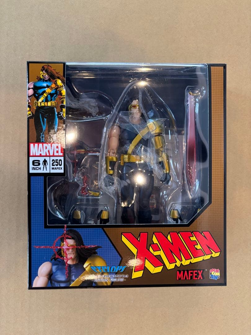 アメコミ MAFEX CYCLOPS AGE OF APOCALYPSE Ver. d MEDICOM TOY - MAFEX CYCLOPS(AGE OF APOCALYPSE Ver.)