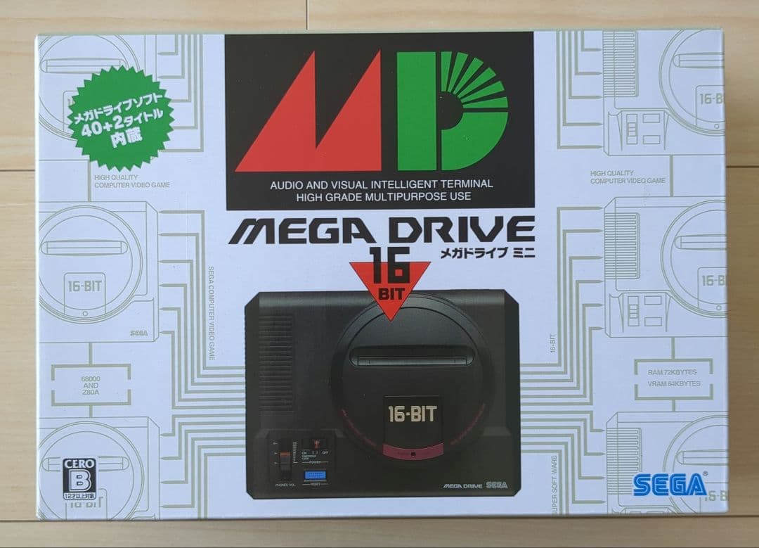 新品未開封 メガドライブ ミニ 新品】SEGA Mega Drive Mini セガ メガドライブミニ 欧州版 : 海外