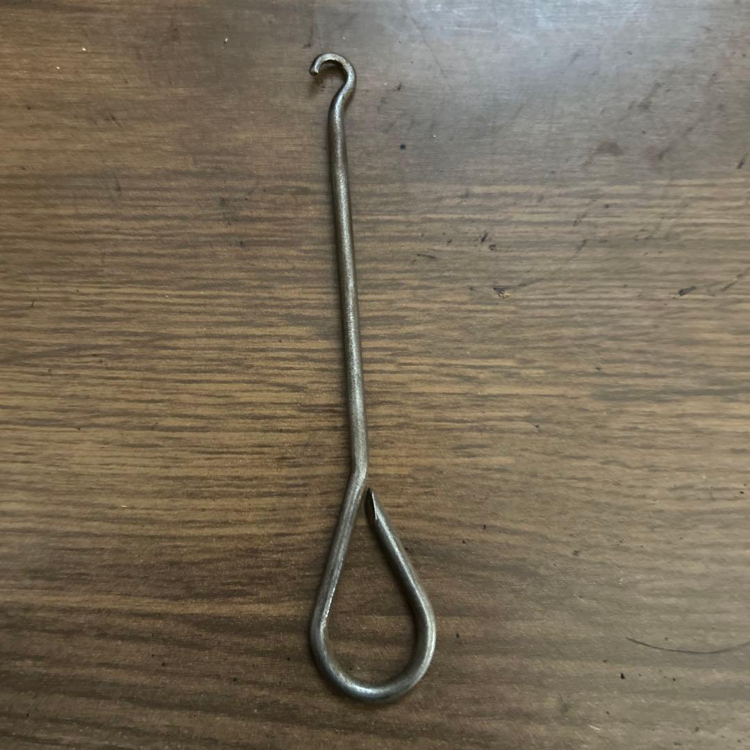 大塚製靴 ボタンブーツ 矢筈コバ ピッチドヒール 25.0cm EE フック付き