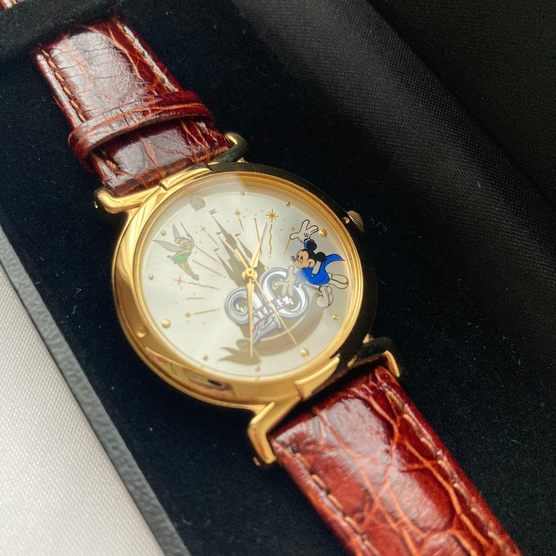 稼働中ヴィンテージ東京ディズニーランド20周年記念腕時計 美品 希少