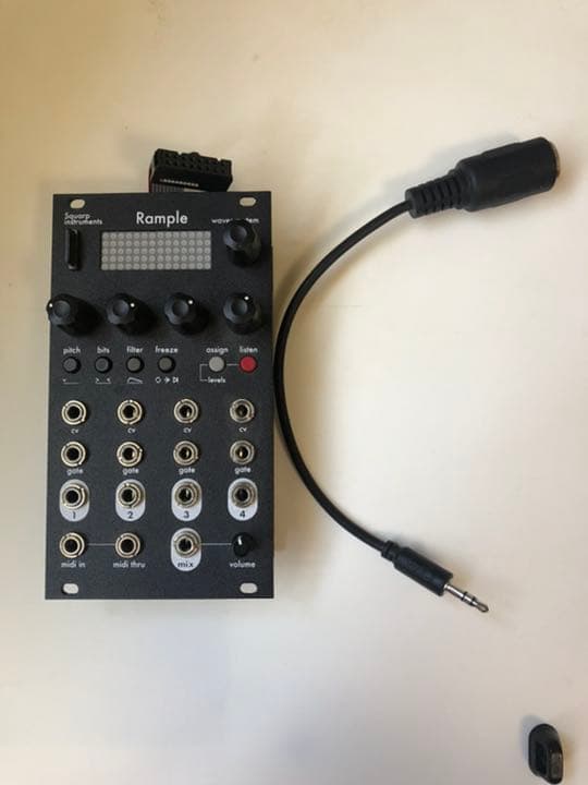 SquarpInstruments Rample モジュラーシンセ サンプラー