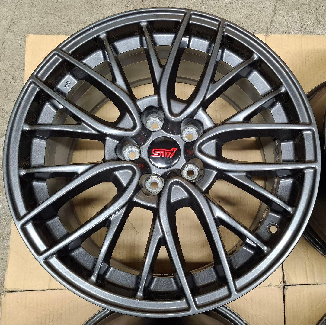 【極上品】スバル WRX STI 純正 18インチ 8.5J ホイール 4本