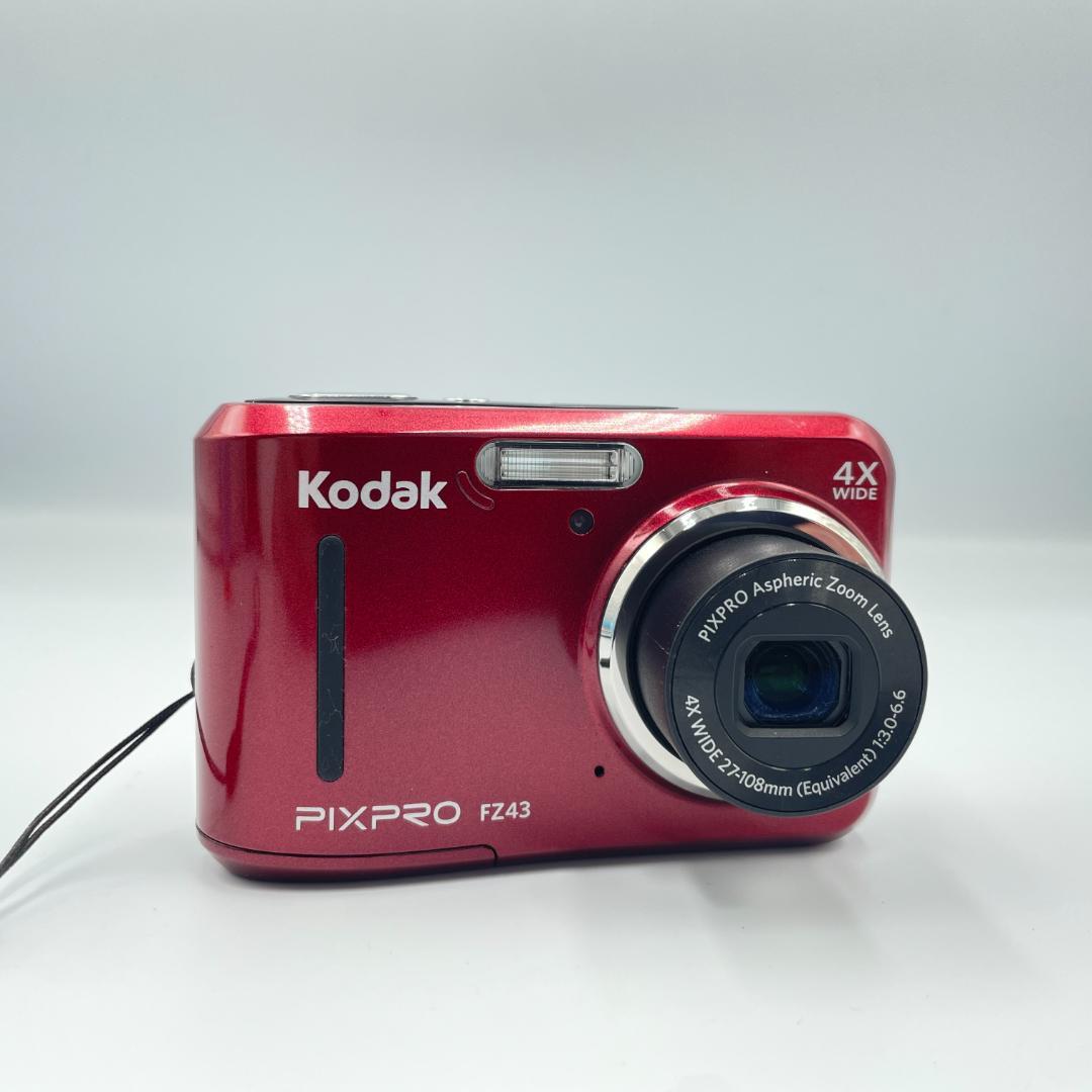 動作品・転送特典無料あり】Kodak PIXPRO FZ43 RED - メルカリ