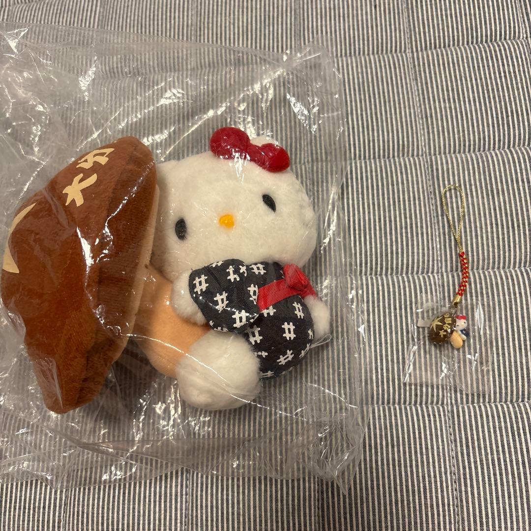 ご当地キティ 大分限定 しいたけ ぬいぐるみ ストラップ - メルカリ