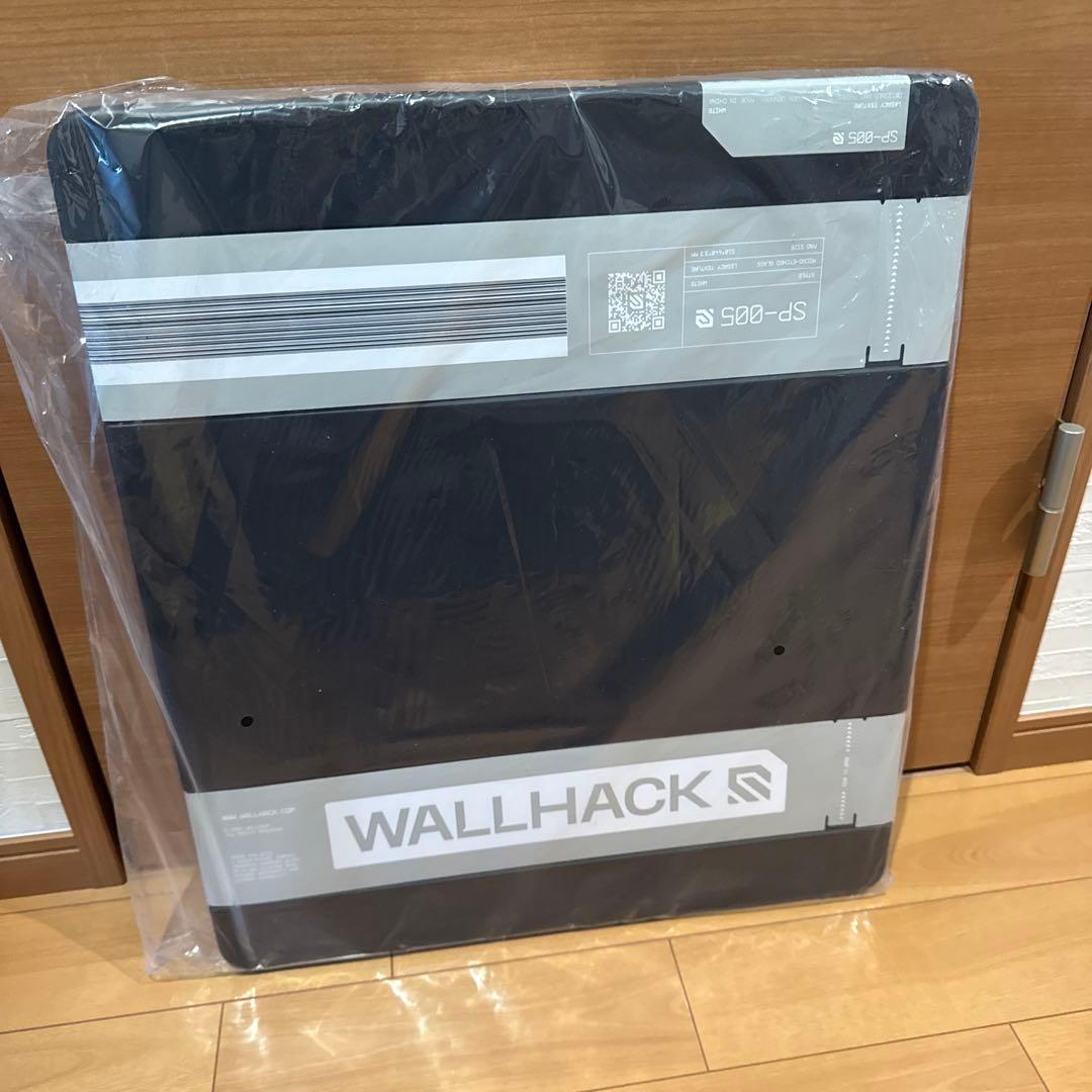 WALLHACK ガラスマウスパッド SP-005 ホワイト ゲーミングマウスパ