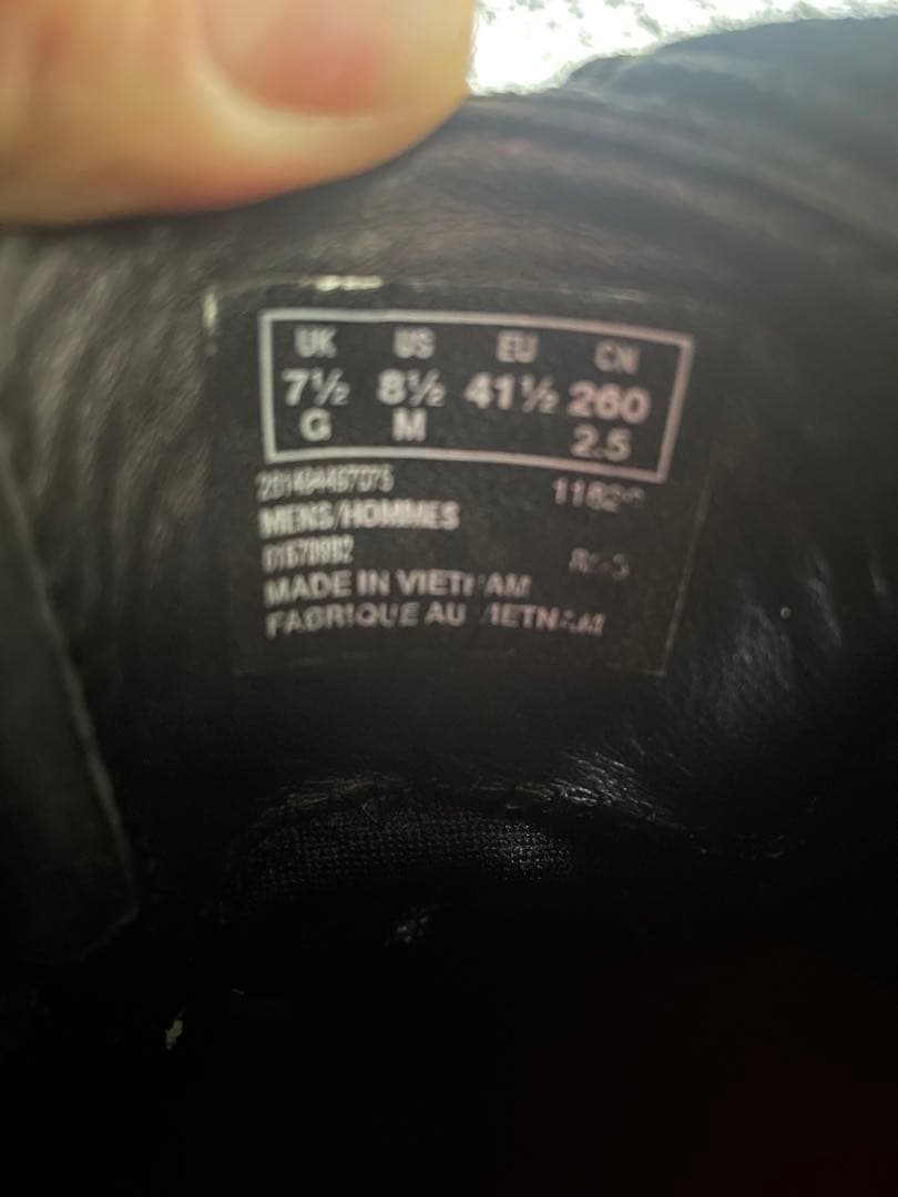 黒 clarks wallabee 26.0cm goretex gtx