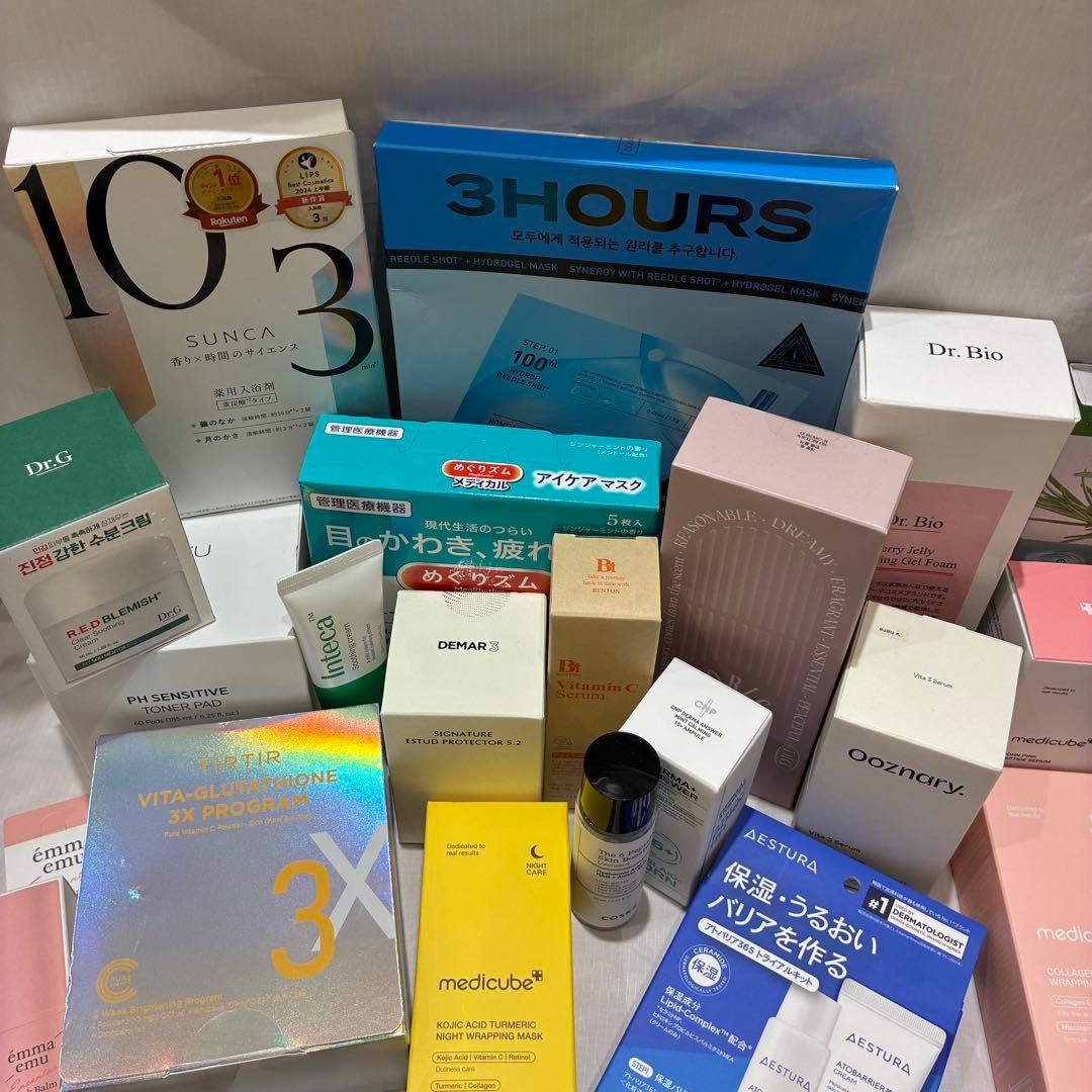 ♡スキンケアおまとめ 韓国コスメ多め サンプルのおまけ付 - メルカリ