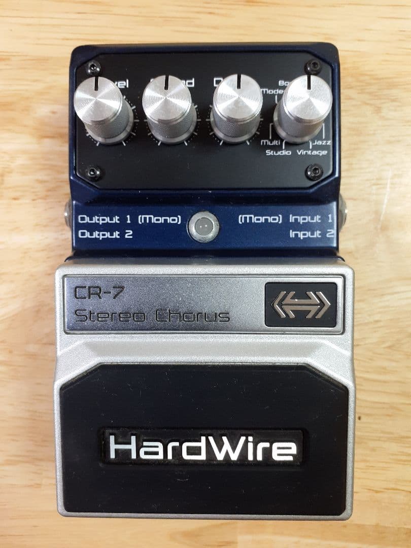 Digitech HardWire CR-7 【動作確認済み】 DigiTech Hardwire CR-7 Chorus: initial meanderings - YouTube
