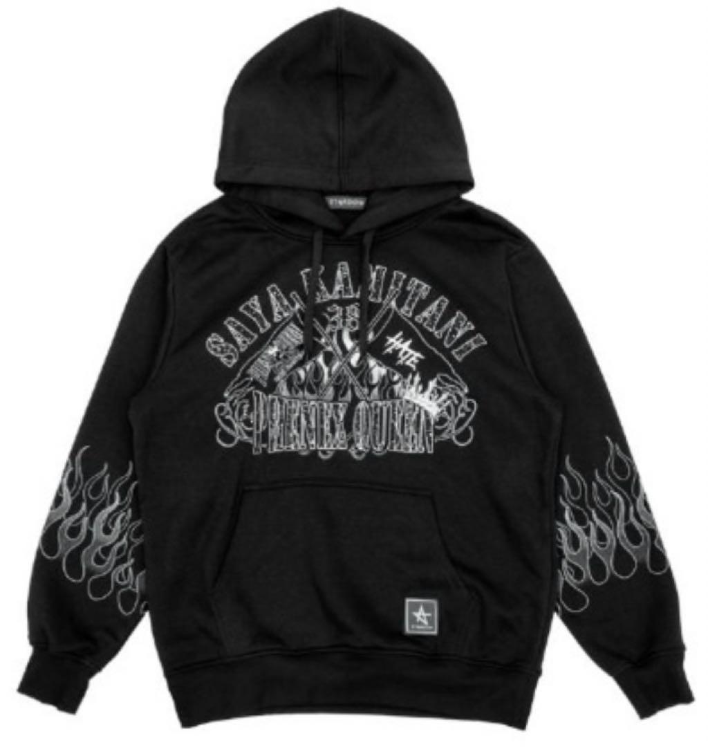 LL スターダム 上谷沙弥 プルパーカ タオル・ステッカー付 パーカー