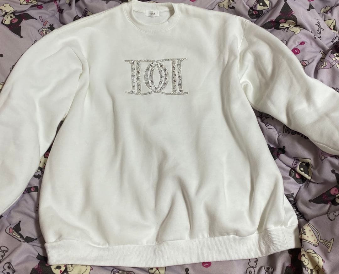 Darich DDロゴビジュースウェットプルオーバー ホワイト - メルカリ