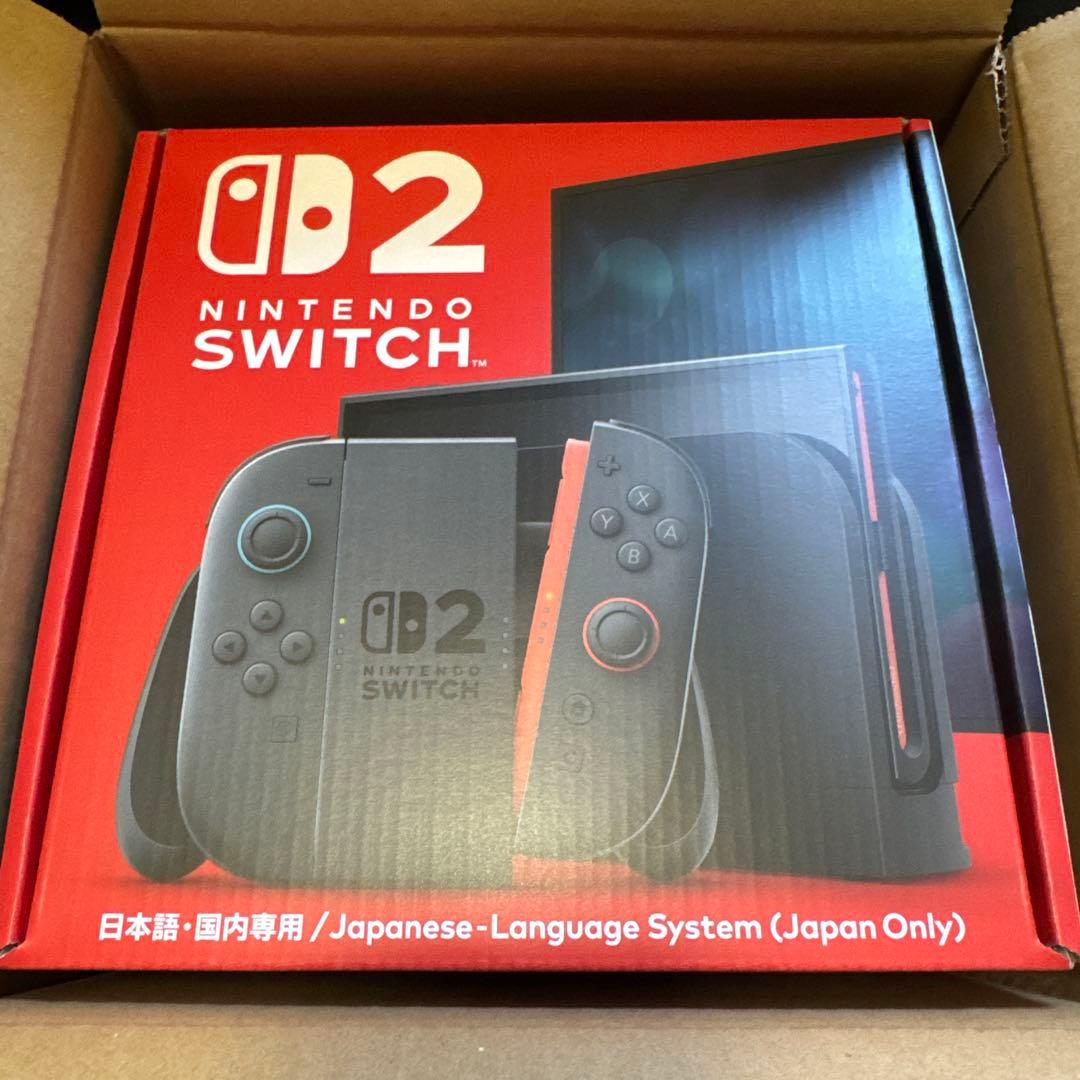 ニンテンドースイッチ2（日本語・国内専用）本体【最安値】 Nintendo Switch 【送料無料(宅配便発送)・即日出荷・新品】Nintendo 2