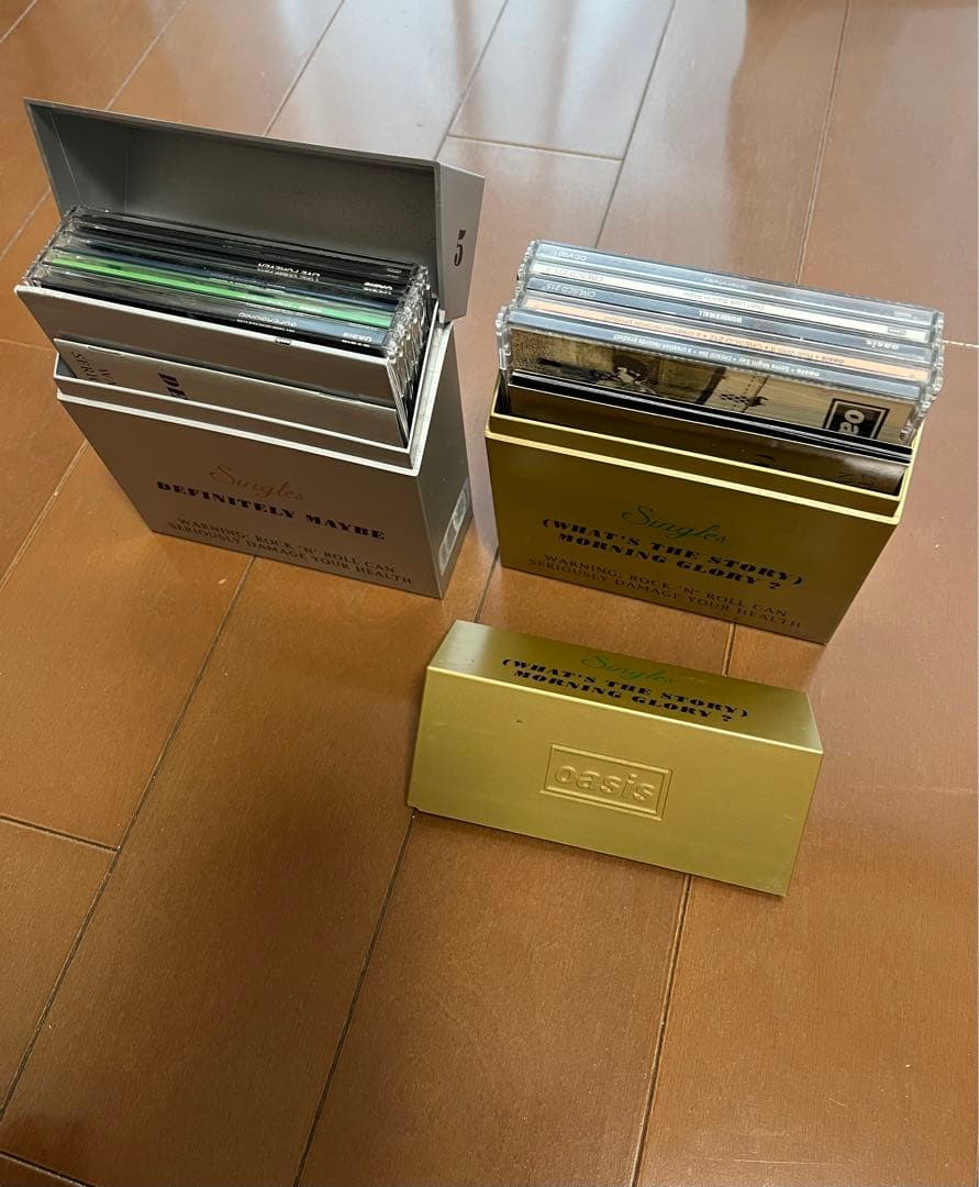 オアシス シングルス ボックス(金&銀) / oasis singles box - メルカリ