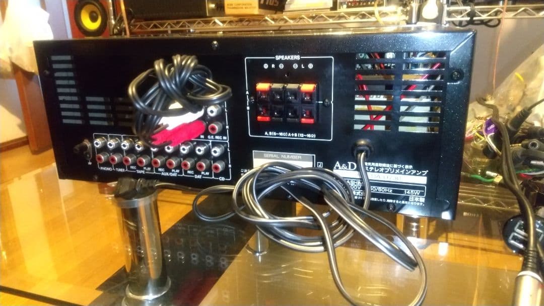 赤井電機 A＆D DA-U730 日本製ステレオプリメインアンプ メンテナンス