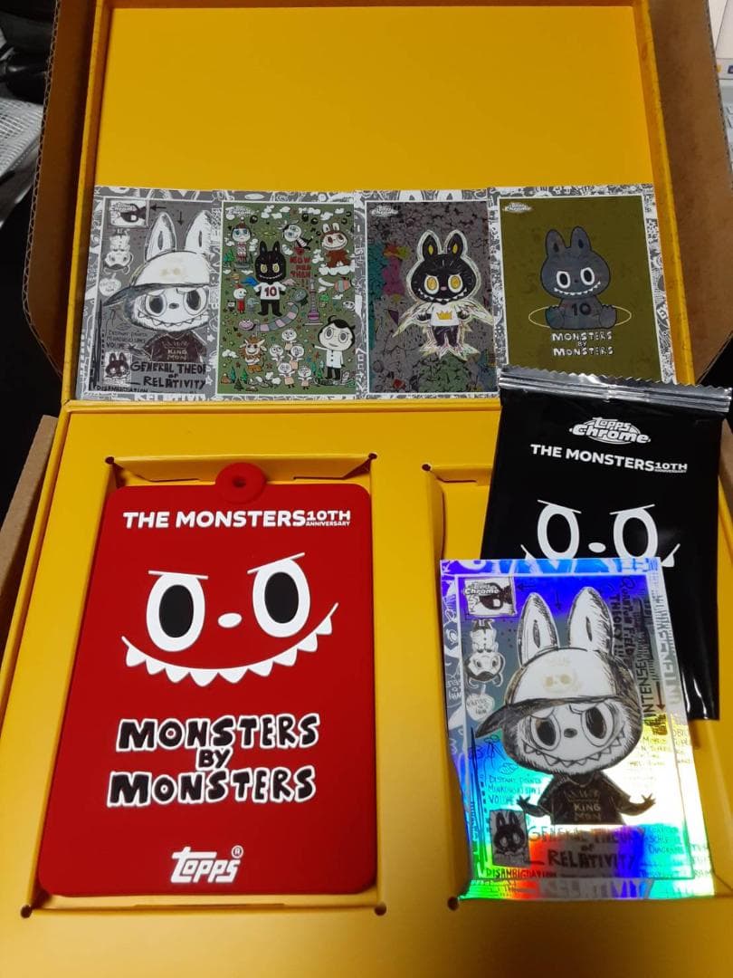 レッド】Topps Chrome Labubu 10周年記念 - メルカリ