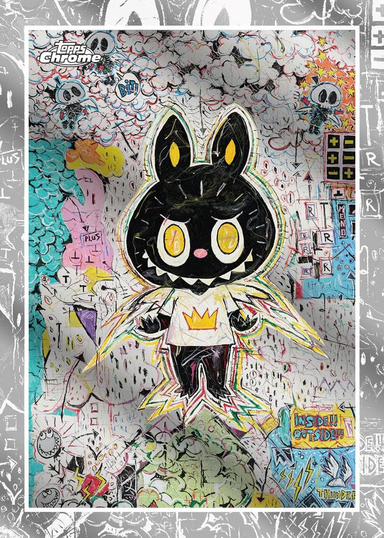 レッド】Topps Chrome Labubu 10周年記念 - メルカリ