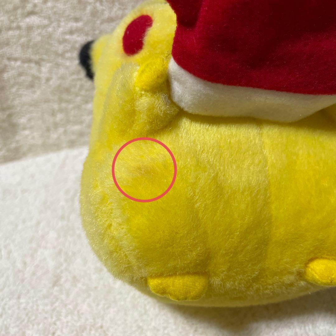 希少】初期ピカチュウ ぬいぐるみ サンタ クリスマス - メルカリ