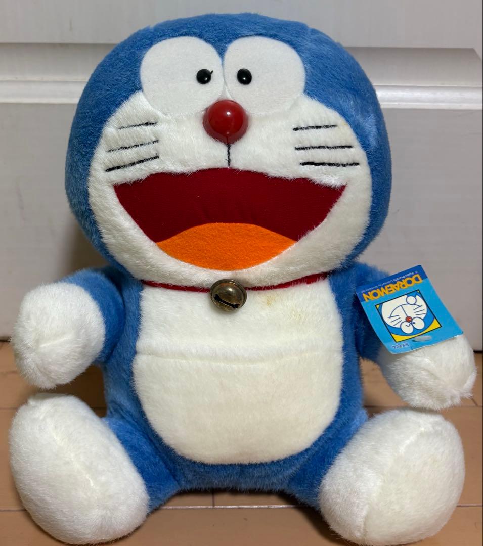 希少】 初期 ドラえもん ぬいぐるみ レトロ DORAEMON - メルカリ