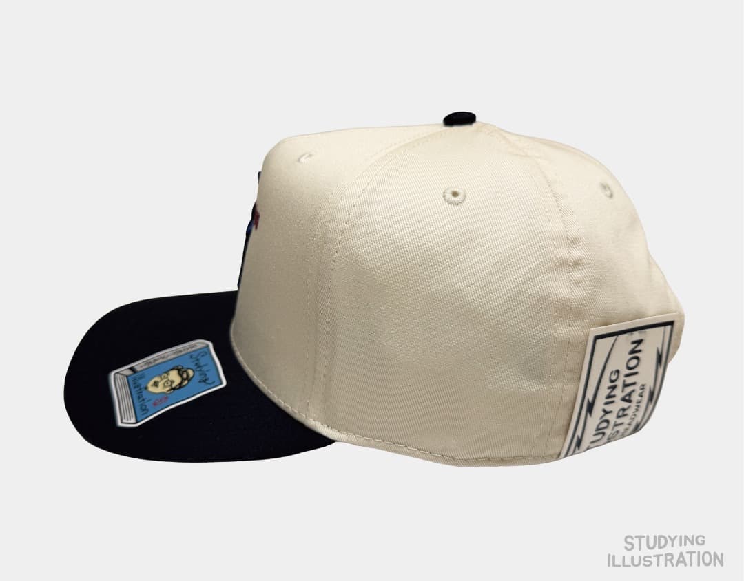 LA スパイダー 同じボディを使用 5パネル 3D刺繍 トラッカーキャップ