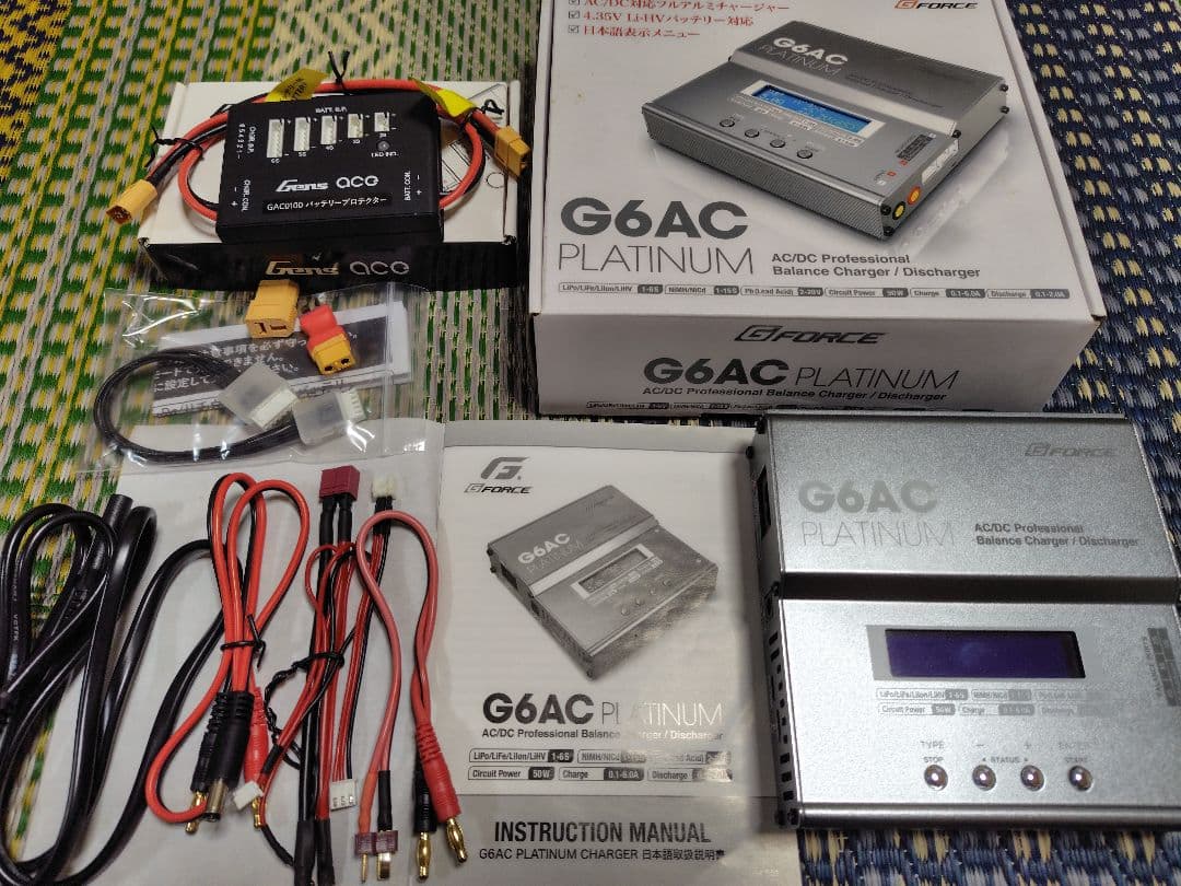 Gフォース　G6AC 　バッテリー充電器　京商　リポバッテリープロテクター G6AC DUO1080W | G-FORCE | 株式会社ジーフォース