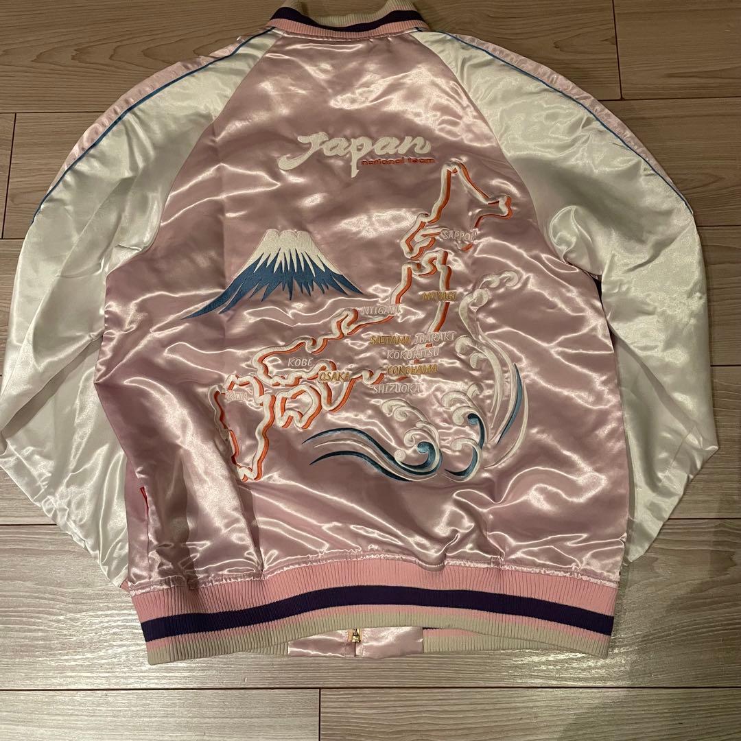 adidas アディダス スカジャン JFA サッカー 日本代表 Lサイズ - メルカリ