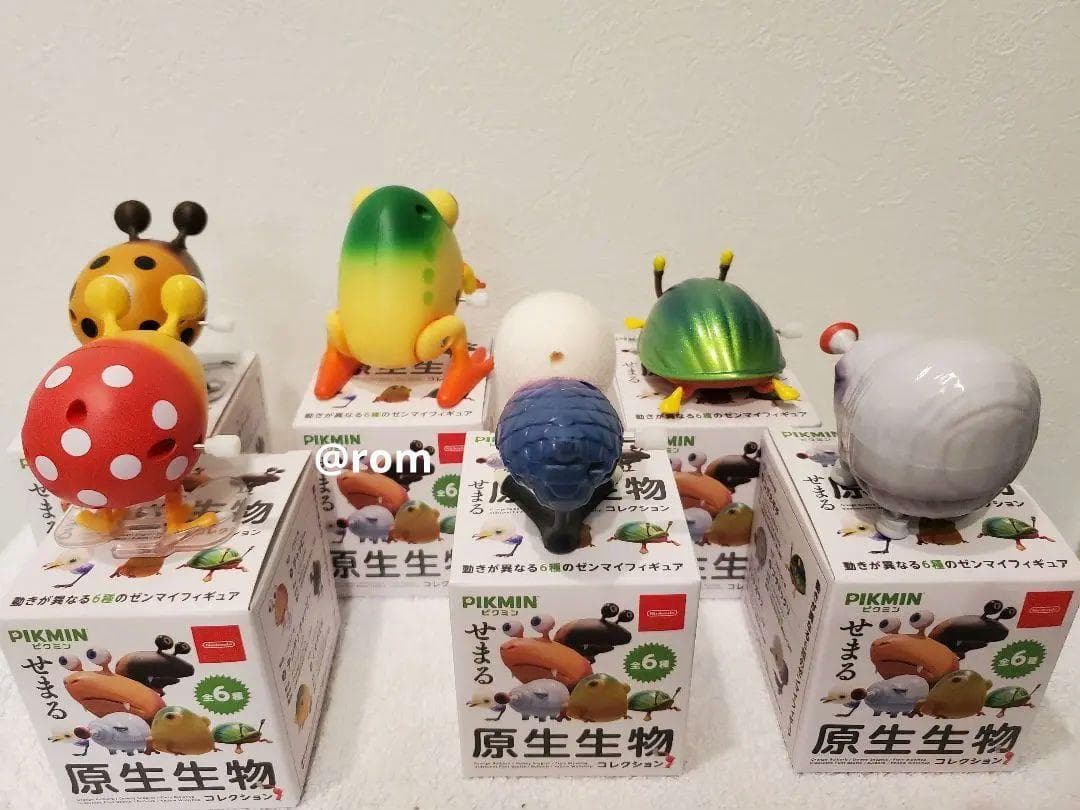 ピクミン4せまる原生生物コレクションコンプリートセット小箱付