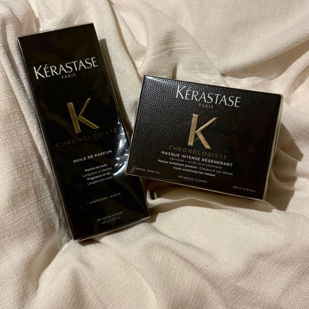 a*様 ケラスターゼ クロノロジスト ヘアオイル100ml & トリートメント2 製品情報 - ユイル クロノロジスト | ケラスターゼ公式サイト