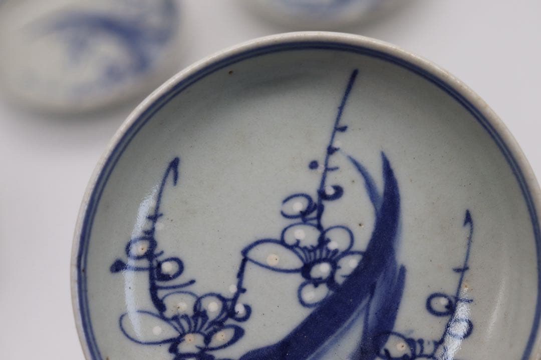 中国 新渡 梅紋小皿5点 送料込み250520 - メルカリ