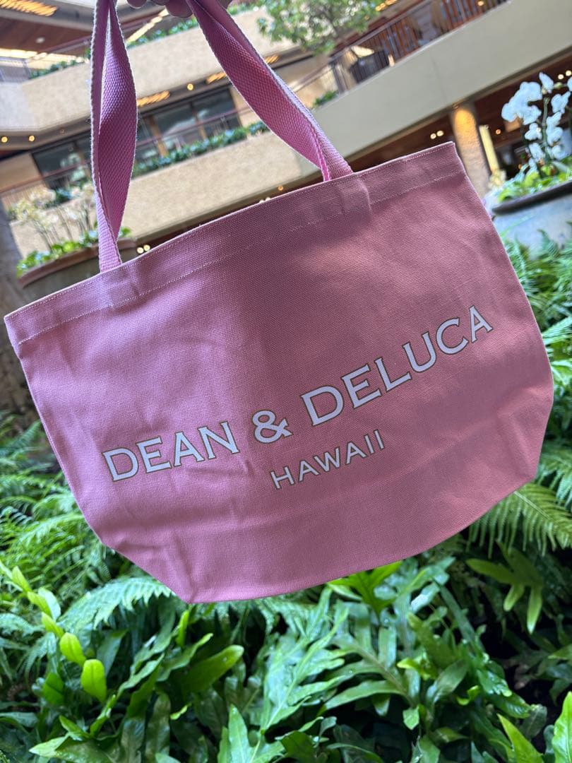 ⭐︎DEAN & DELUCA ハワイ限定トートバッグＬサイズ⭐︎ Myハワイ歩き方 ディーン＆デルーカ ハワイから2025年秋新作バッグが登場！