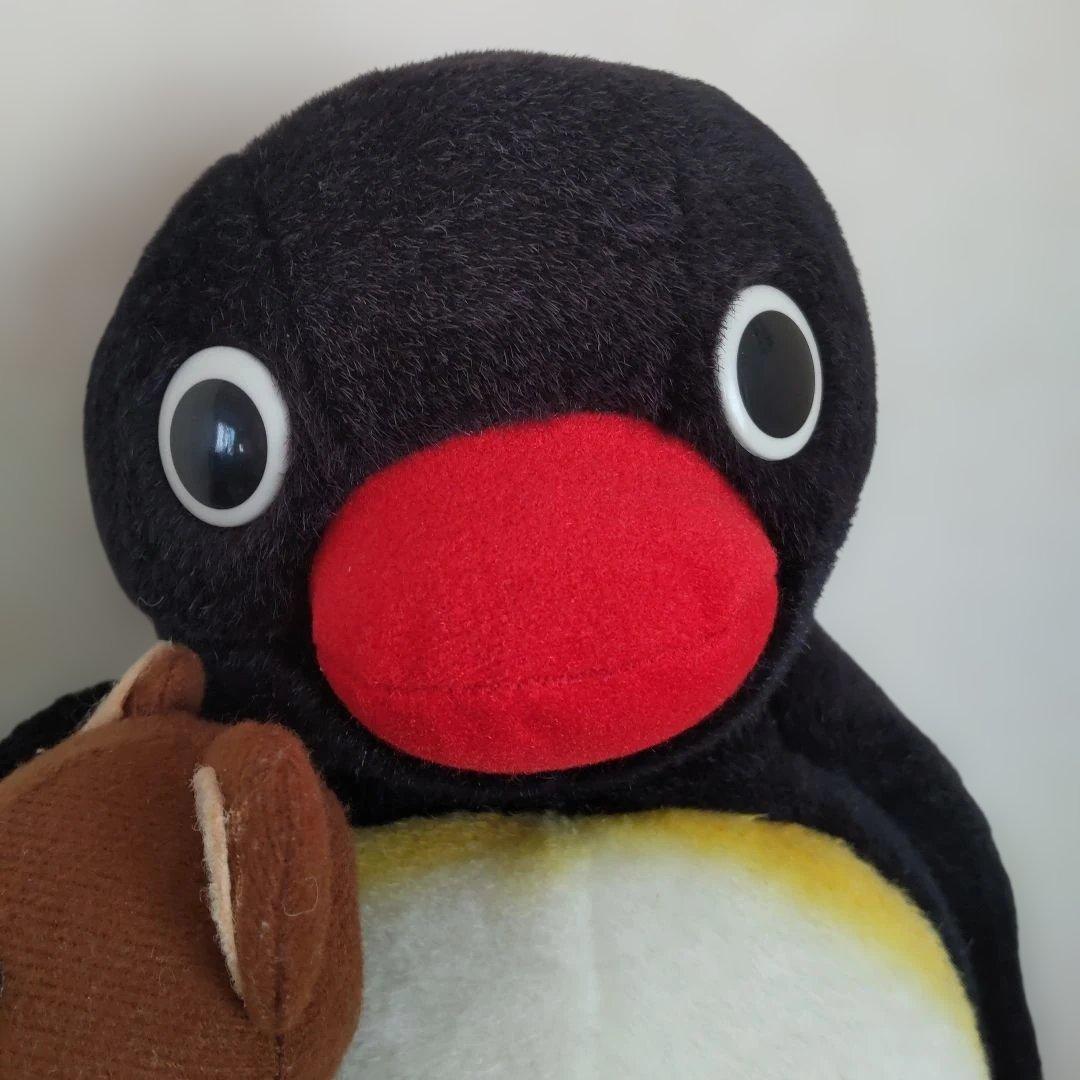 ピングー クマ PINGU ぬいぐるみ ソニー Big - メルカリ