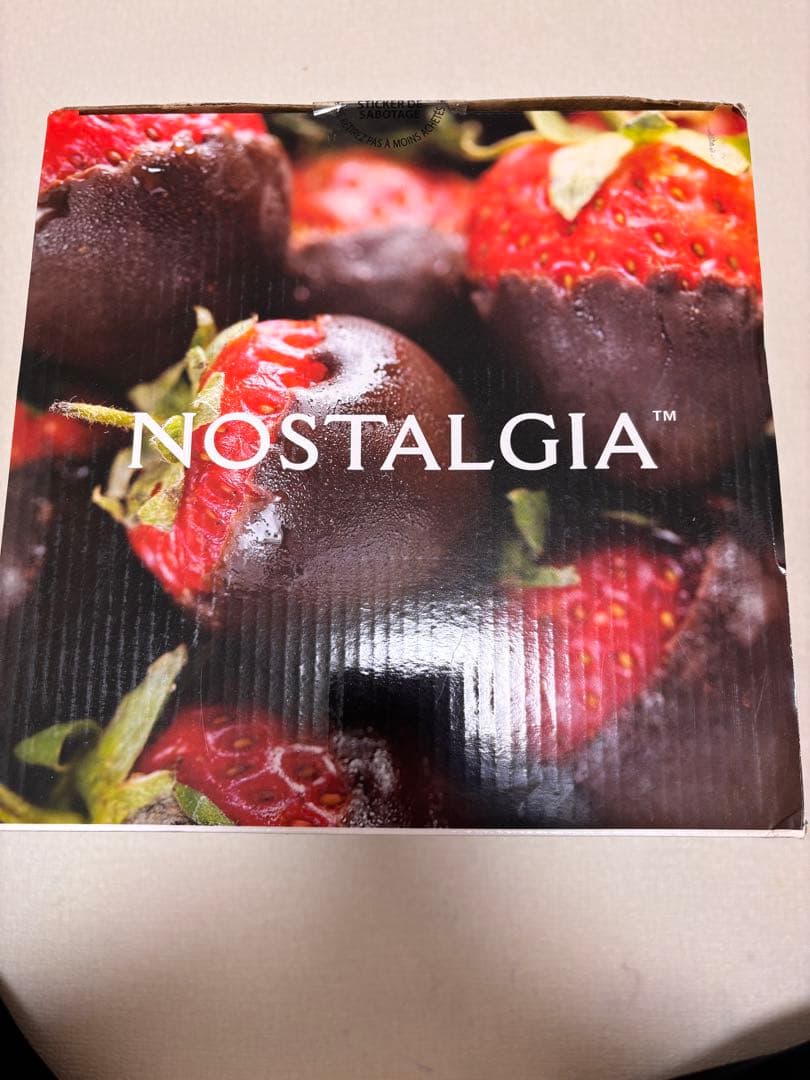 NOSTALGIA 4-Tier チョコレートフォンデュ ファウンテン NOSTALGIA