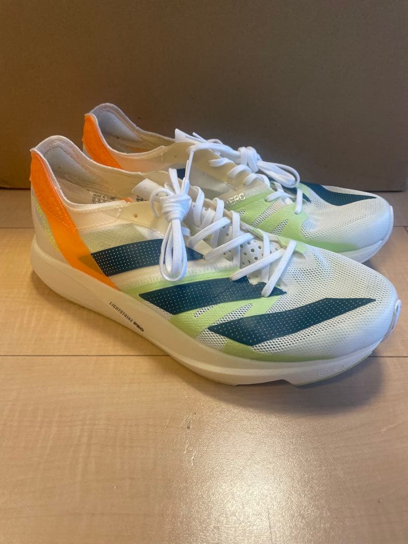 美品　adidas アディゼロ　25.5cm タクミセン8