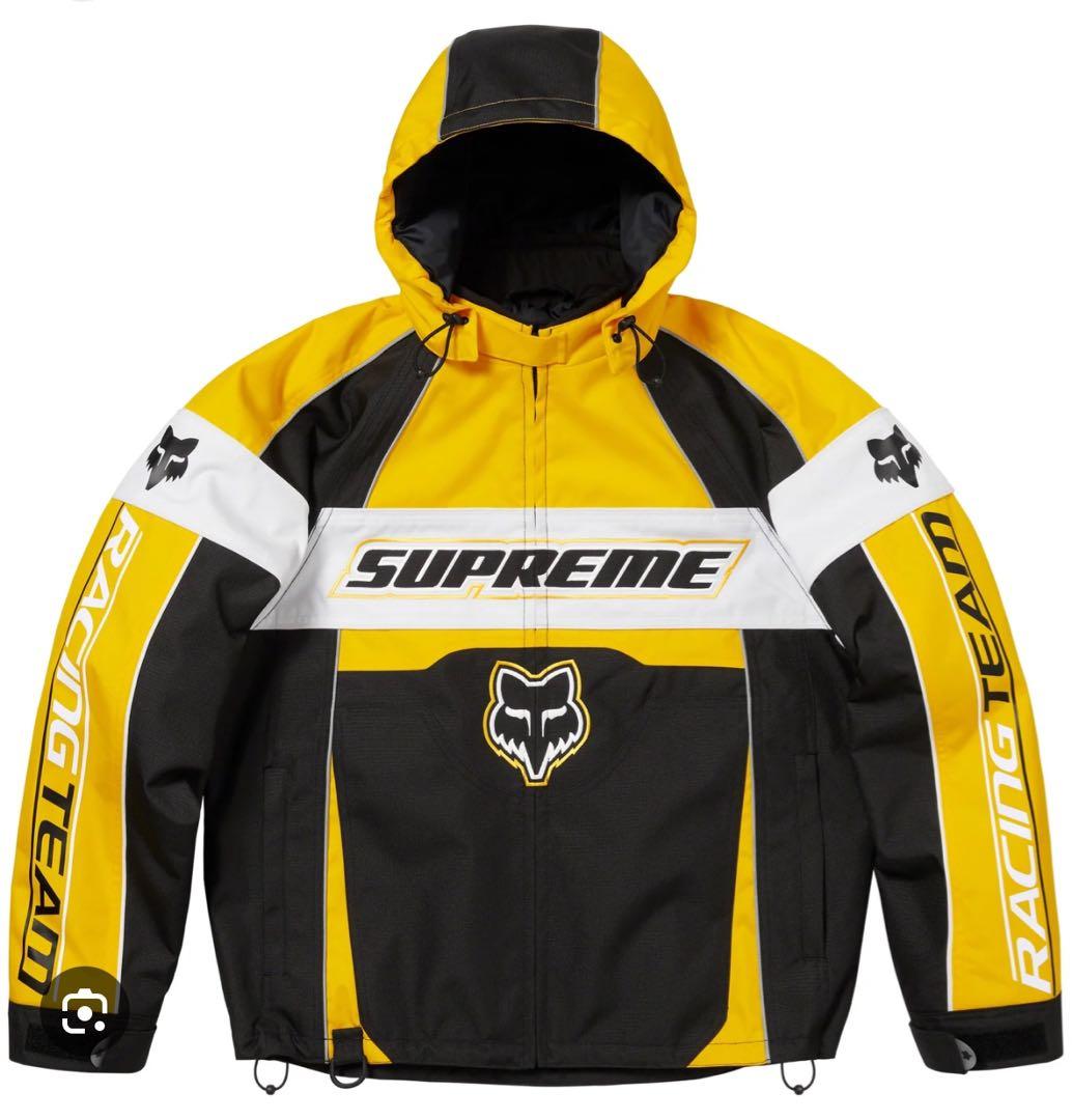 Supreme /Fox Racing Jacket Yellow - メルカリ