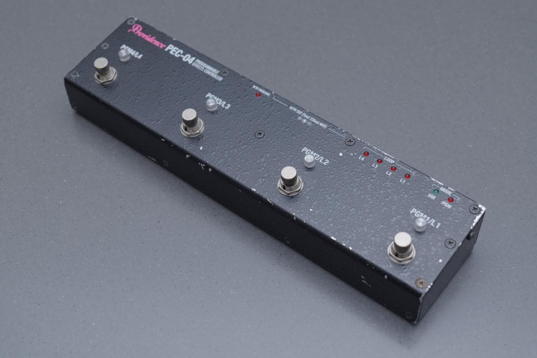 Providence PEC-04 スイッチャー Providence／PEC-4V】名スイッチャーPEC-04の後継機種はVITALIZERを新