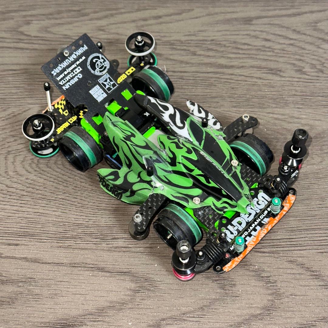 [G3182]ミニ四駆　マンタレイ　MSフレキ　タミヤ タミヤからミニ四駆「マンタレイMk.II ブラックスペシャル」が再登場