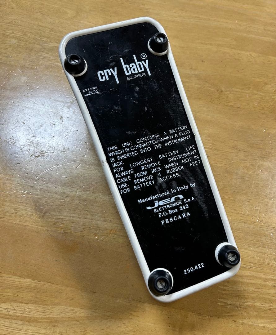 JEN Cry Baby Super ワウペダル 赤FASEL クライベイビー - メルカリ