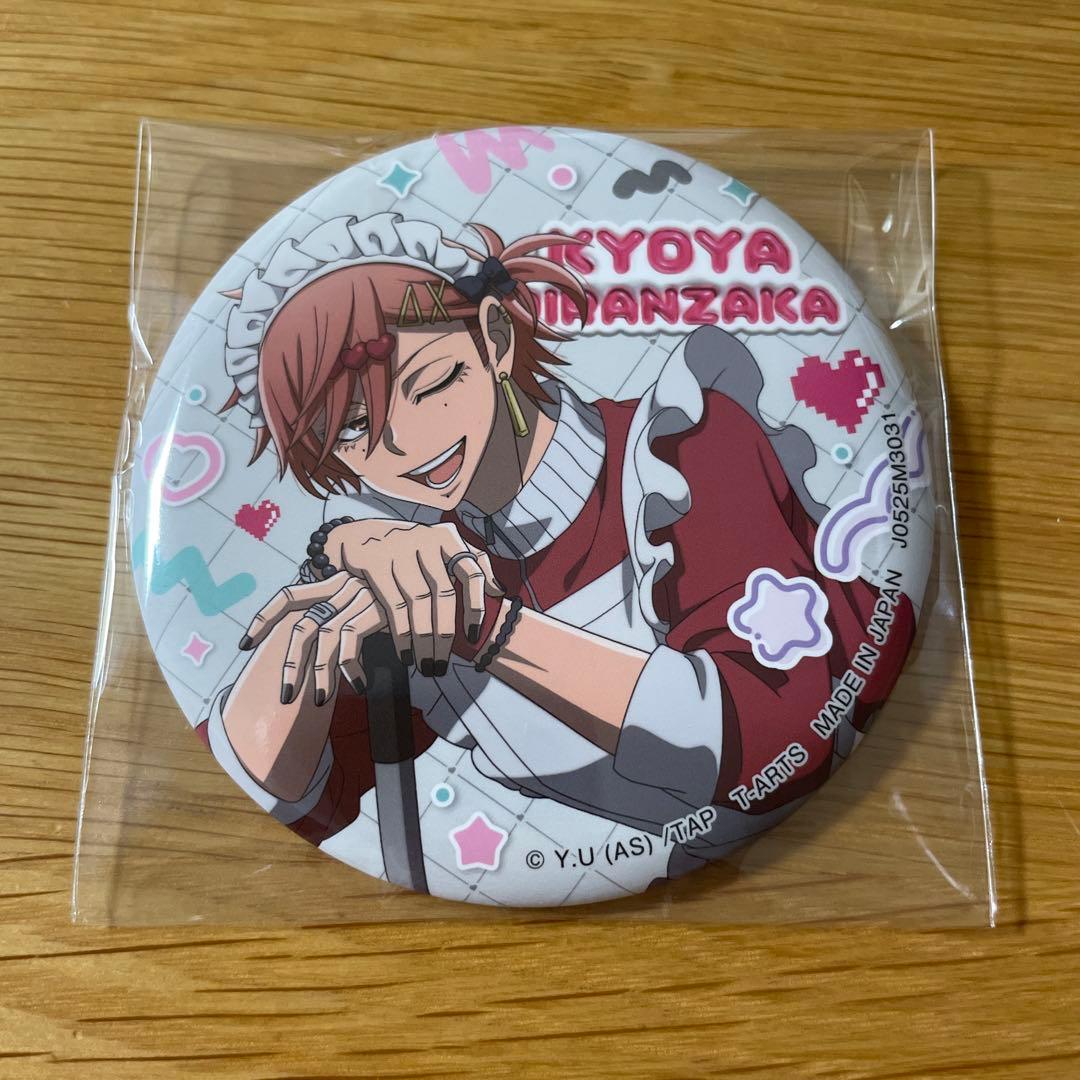 桃源暗鬼 ジャージメイド 缶バッジ 花魁坂京夜 - メルカリ