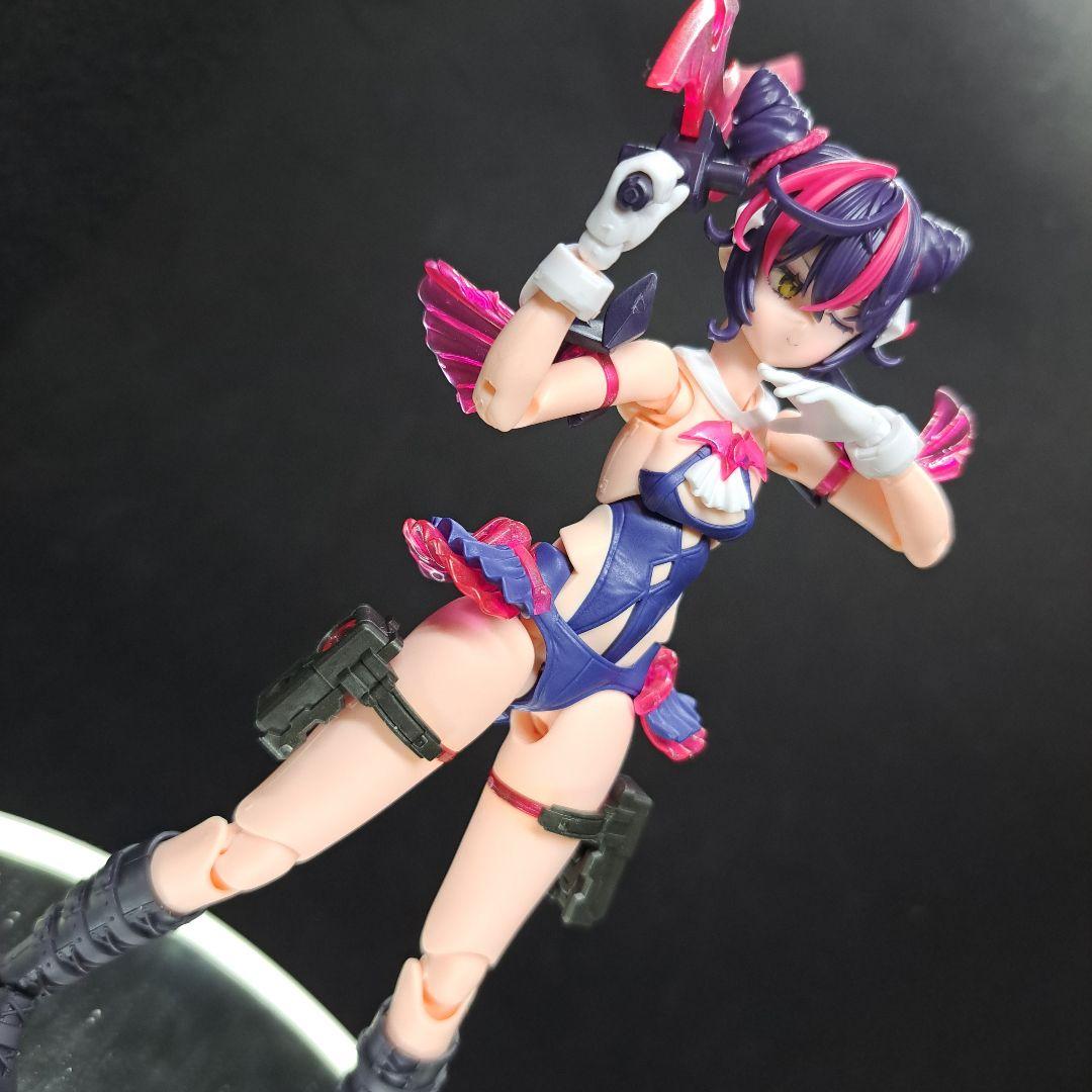 完成品 メガミデバイス デザイアメイデン レイダー 瞳デカール貼り付け