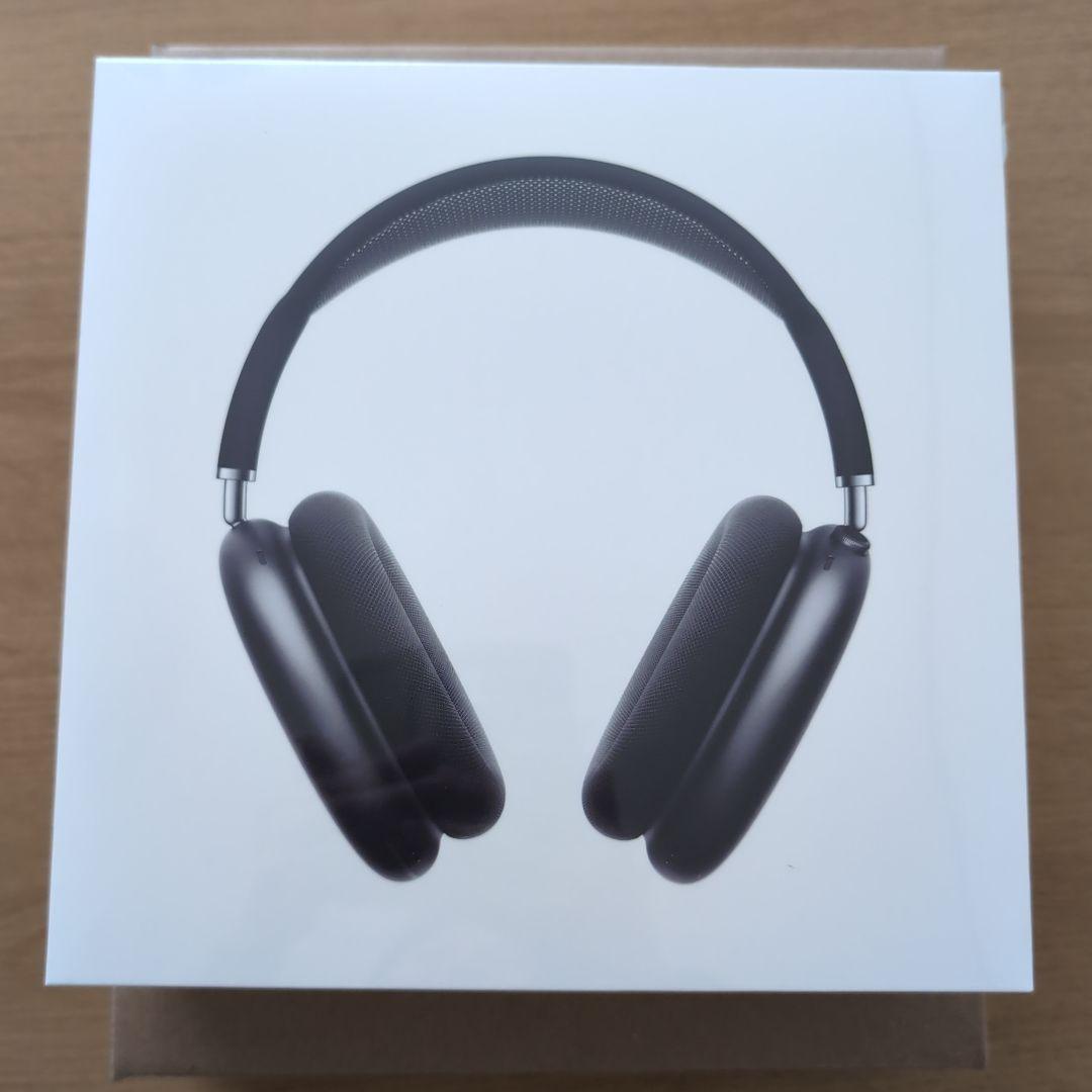 AirPodsMAX スペースグレー Apple ヘッドホン アップル ワイヤレスヘッドホン ノイズキャンセリング対応 マイク対応