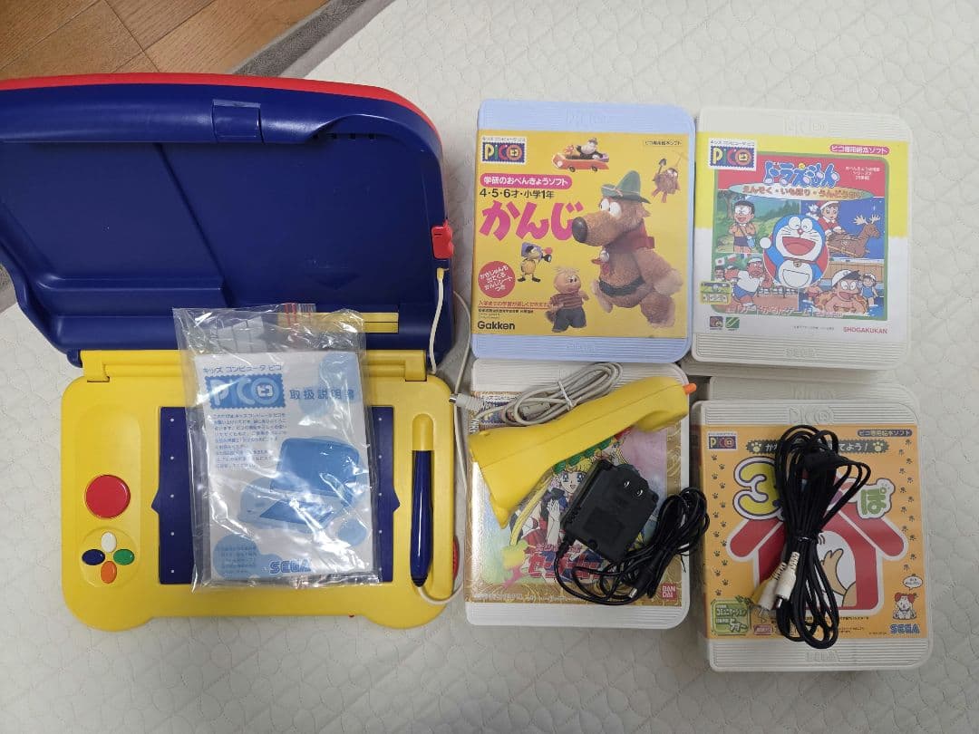 【動作確認済み】キッズコンピュータ・ピコ 本体、TELPICO、ソフト8本セット ドレミファアニマルズ♡キッズコンピュータピコ ソフト - メルカリ