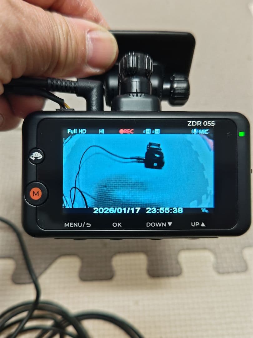 COMTEC ZDR 055 前後カメラドライブレコーダー配線付き コムテック（Comtec） ドライブレコーダー ZDR055 前後2カメラ STARVIS