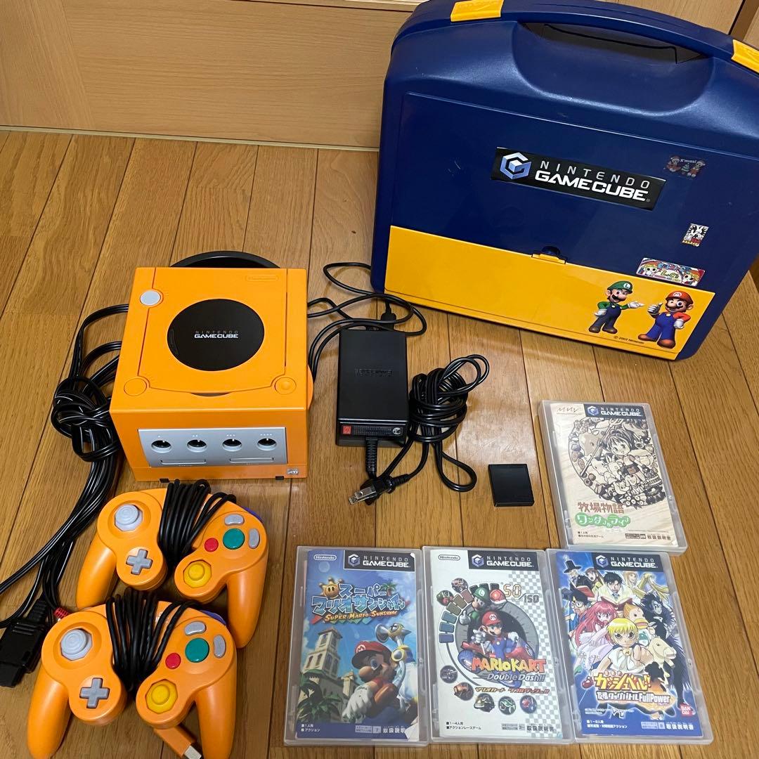 GAMECUBE ゲームキューブ 本体 コントローラー ソフト セット品 - メルカリ