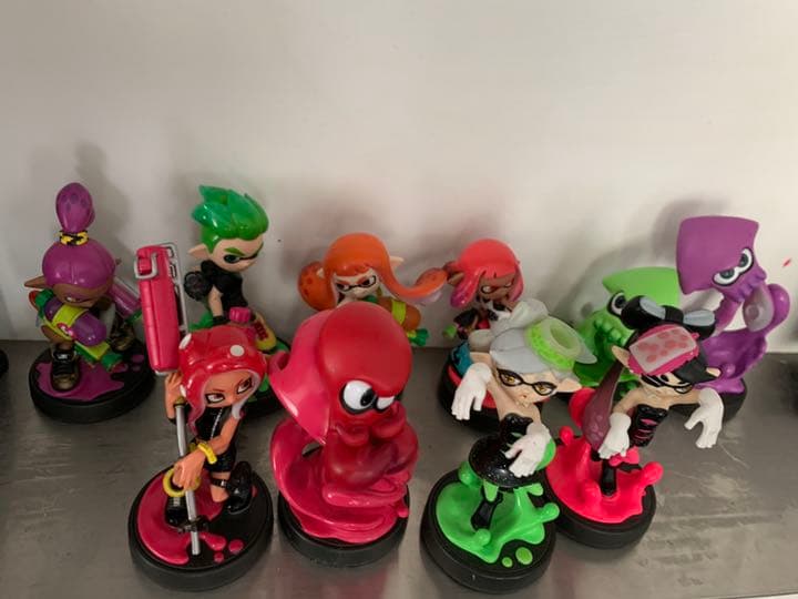 スプラトゥーンアミーボamiiboタコガール　シオカラーズ　ヒレオくん d37ee444f8ffd9646736dbf4492db5